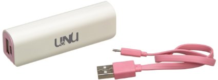 UNU Enerpak Micro Battery - Retail Packaging - White Pink