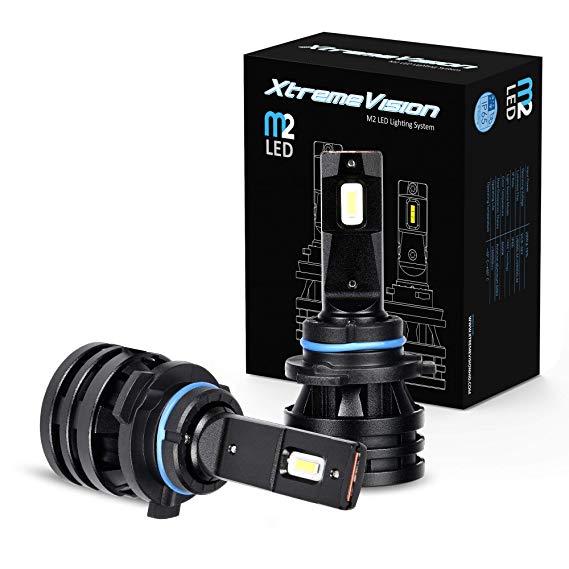 Xtremevision M2 70W 12,000LM - 9006 LED Headlight Conversion Kit - 6500K CREE LED - 2019 Model