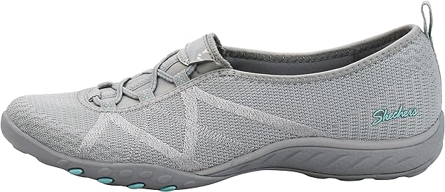 Skechers Women's Breathe-Easy-A-Look Mary Jane Flat