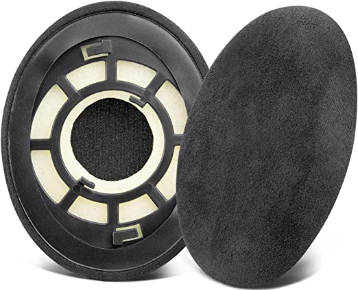 SOULWIT Velour Earpads Replacement for Sennheiser RS120/HDR120/TR120/RS100/RS110/RS115/RS117/RS119/RS135 Headphones, Ear Pads Cushions for TR 120/HDR 120/RS 120/RS 120II/RS 110/RS 135/TR135