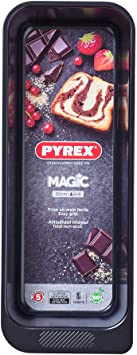 Pyrex MG30BL6 Magic Loaf Tin, Black