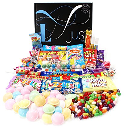 Retro Sweets Hamper: Just Treats Lunar Gift Hamper: Jam Packed with the Best Ever Retro Sweets
