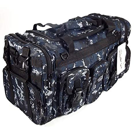 NPUSA Mens Large 22" Duffel Duffle Military Molle Tactical Gear Shoulder Strap Travel Bag