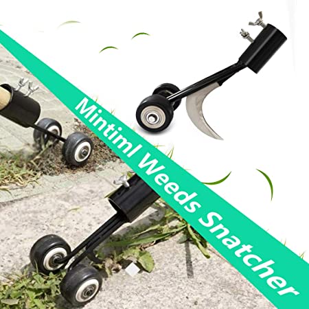 Retail Sign Systems Manual Weed Snatcher Weeding Tool Sidewalk Weed Puller Snatcher,Weeding Head, Cleaning Garden Tools for Patio Backyard, Crack and Crevice Weeding Tool (Without Handle Pole)