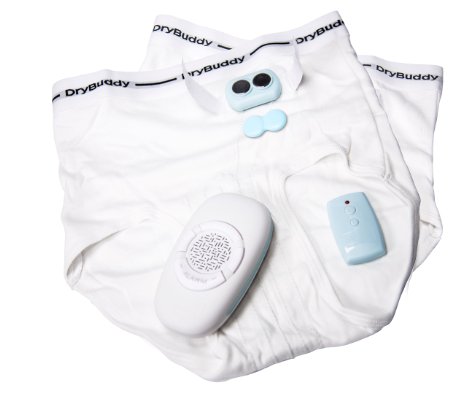 DryBuddyFLEX 2016 True Wireless Bedwetting Alarm System Remote Control 1 Transceiver 2 Wetness-Sensing Briefs 22-2456-61 cms or use with Regular Cotton Briefs Very Convenient and Affordable
