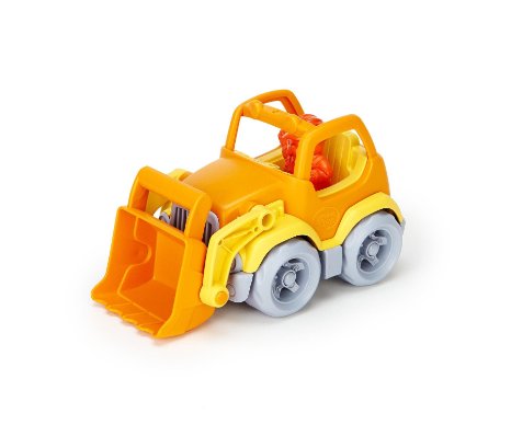 Green Toys Scooper Vehicle YellowOrange