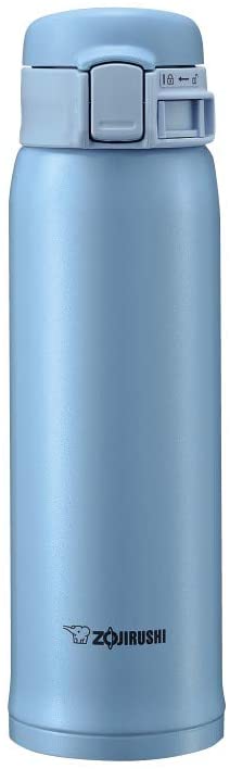 Zojirushi Stainless Steel Vacuum Insulated Mug, 16-Ounce, Light Blue