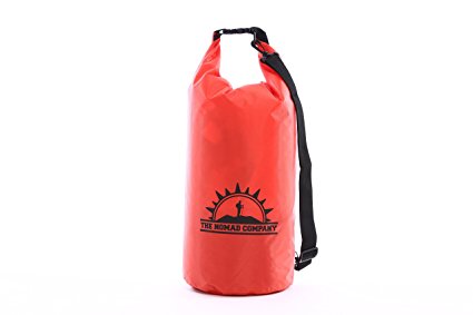 The Nomad Company Ultra Lightweight Waterproof Dry Bag 20L - Perfect for Kayaking, Hiking and Camping