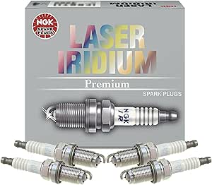 NGK 5266 Laser Iridium Premium Spark Plugs IZFR6K-11S - 4 Pack