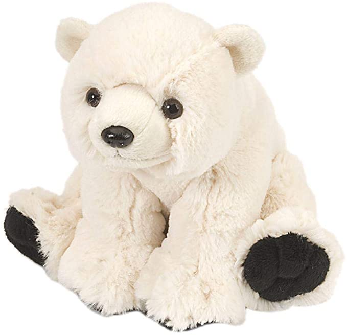 Wild Republic 10845 Polar Bear Baby Plush, Cuddlekins Cuddly Soft Toys, Kids Gifts, 20 cm