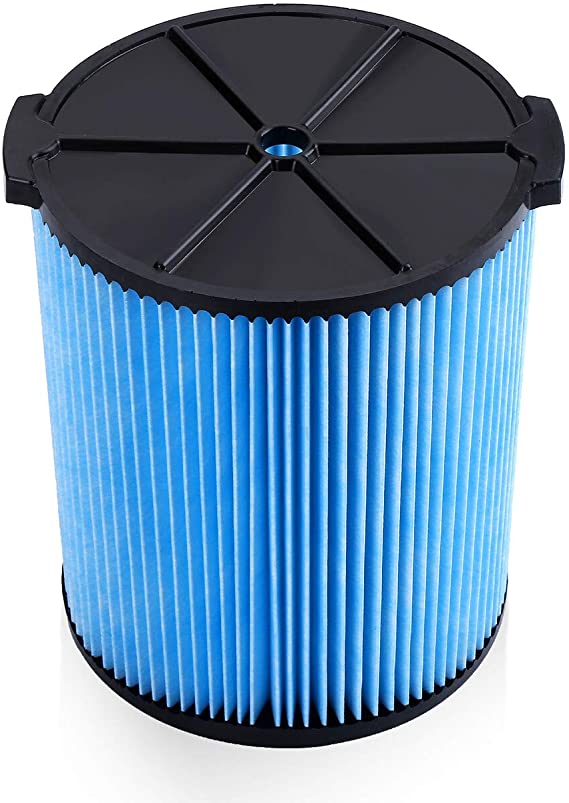 Housmile VF5000 Replacement Filter 3-Layer Pleated Paper Vacuum Filter Fits for 5-20 Gallon Wet Dry Vacuums Compatible with WD1450 WD0970 WD1270 WD09700 WD06700 WD1680 WD1851