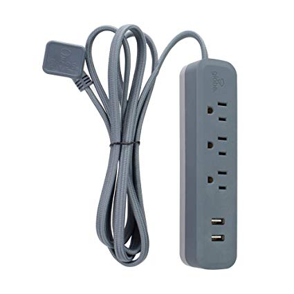 Globe Electric 78392 Power Strip, Adriatic