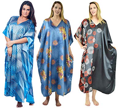 Up2date Fashion Women's 3 Pack Caftans, Style Special-25