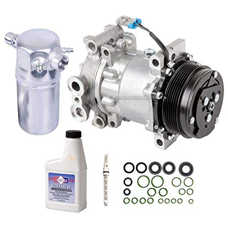 AC Compressor w/A/C Repair Kit For Chevy S10 Blazer GMC Sonoma Isuzu & Olds - BuyAutoParts 60-80140RK New