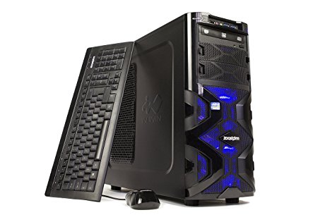 StormForce Tornado Gaming PC - AMD A6-6400K Processor, 8GB RAM, 1TB Hard Drive, GeForce GTX 970, No Operating System, Blue LED fans