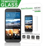 HTC One M9 Screen Protector Glass amFilm Tempered Glass Screen Protector for HTC One M9 with Lifetime Replacement Warranty 1-Pack in Retail Packaging