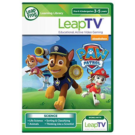 LeapFrog LeapTV PAW Patrol Educational Active Video Game