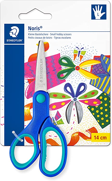 Staedtler noris club small left handed scissors for children