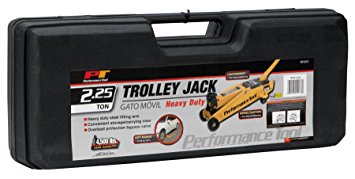 Performance Tool W1611 Performance Tool Trolley Jack with Case - 2.25 Ton Capacity