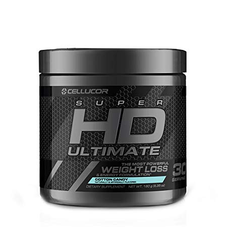 Cellucor SuperHD Thermogenic Fat Burners for Men & Women, Weight Loss Fat Burner Supplement with Nootropic Focus   Energy, G3, Capsules