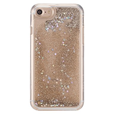 Agent18 iPhone 6 Plus / iPhone 6S Plus Case – Glittershield - Floating Gold Glitter