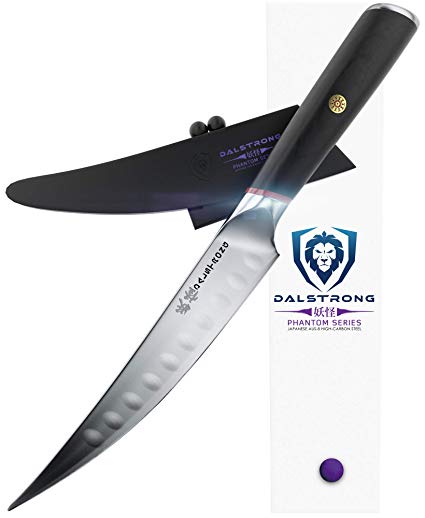 DALSTRONG Boning Filet Knife - Phantom Series - Japanese AUS8 Steel - 6.5" - Sheath