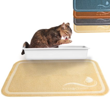 Kittycentric Cat Litter Mat with Scatter Control - Extra Large