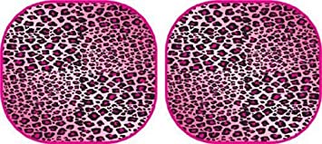 Auto Expressions Pink Leopard Magic Shade Windshield Sunshade Sun Shade (Standard Size)
