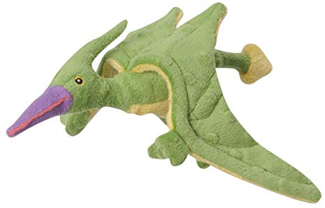 goDog Dinos with Chew Guard Technology Durable Plush Dog Toys with Squeakers