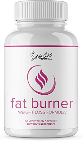 Premium Thermogenic Fat Burner Weight Loss Pills - Energy Boost, Appetite Suppressant, Carb Blocker, Natural Green Tea Extract Detox Cleanse and Keto Boost Supplement for Women Men (60 Capsules)