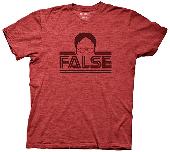 Ripple Junction The Office Men's Dwight Silhouette False T-Shirt