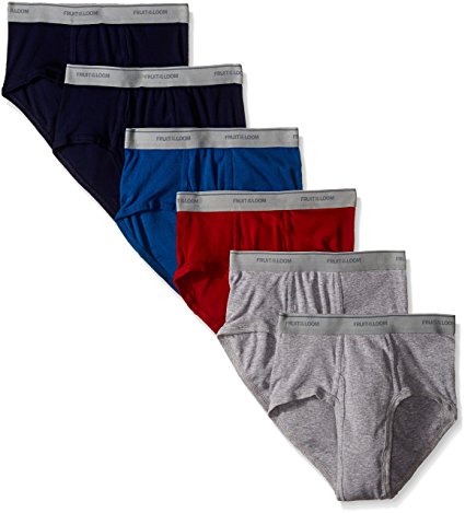 Fruit of the Loom Men's Assorted Fashion Brief(Pack Of 6)