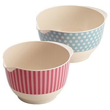 Cake Boss 2-Piece Melamine Mixing Bowl Set