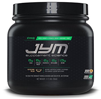JYM Supplement Science, Pre JYM Pre Workout Powder, Refreshing Melon, 20 Servings