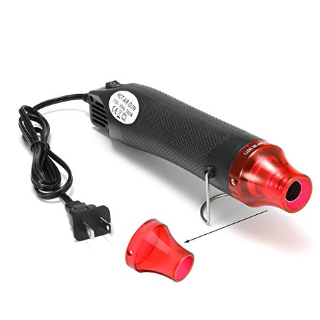 Eyech Heat Gun For DIY Embossing with US plug Shrink Gun Heat Gun For Cellphone Repair Drying Paint 300W 110V Mini Hot Air Gun