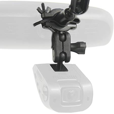 Dash Cam Mirror Mount for Rexing V1, Rexing V1LG and Rexing V1N Exclusively, Easy-Installation