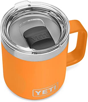 YETI Rambler 10 oz Stackable Mug, Vacuum Insulated, Stainless Steel with MagSlider Lid