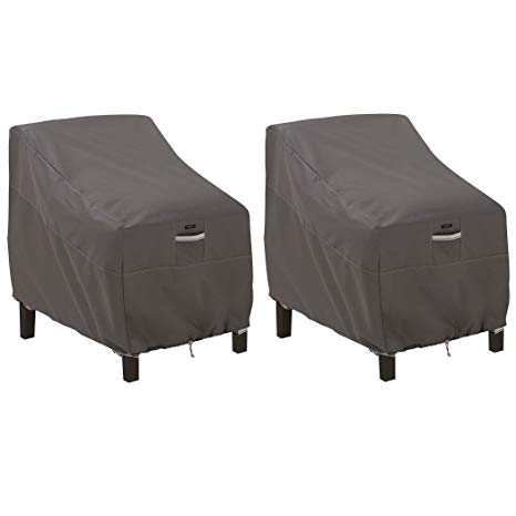 Classic Accessories Ravenna Patio Deep Seat Lounge Chair Cover (2-Pack)