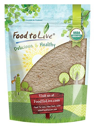 Organic Spelt Flour by Food to Live (Whole Grain, Non-GMO, Stone Ground, Raw, Vegan, Bulk, Great for Baking Bread, Product of the USA) — 4 Pounds