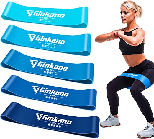 FOLAI Resistance Bands for Legs and Butt Exercise Bands - Non Slip Elastic Booty Bands, 3 Levels Workout Bands Women Sports Fitness Band for Squat Glute Hip Training
