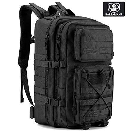 Barbarians Military Tactical Backpack 35L Large 3 Day Assault Molle Bag