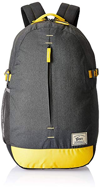 Gear 22 Ltrs Grey Casual Backpack (BKPCMPSLB0412)