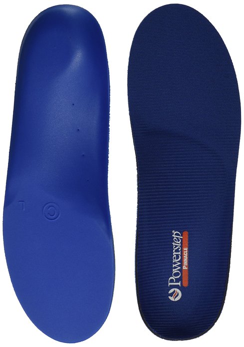Pinnacle Premium Orthotic Shoe Insoles, Flexible Cushioning, Perfect For Alleviating Foot Pain