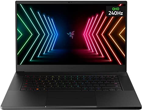 Razer Blade 15 Advanced Gaming Laptop 2021: Intel Core i7-10875H 8-Core, NVIDIA GeForce RTX 3080, 15.6” QHD 240Hz, 32GB RAM, 1TB SSD - CNC Aluminum - Chroma RGB - THX Spatial Audio - Thunderbolt 3