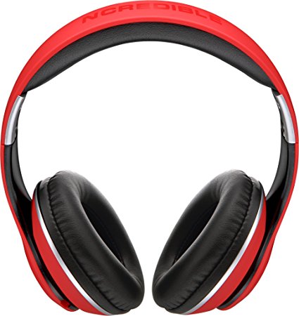 Ncredible1 Wireless Bluetooth Headphones (Red)