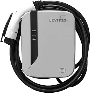 Leviton 30 Amp Level 2 Electric Vehicle Charging Station