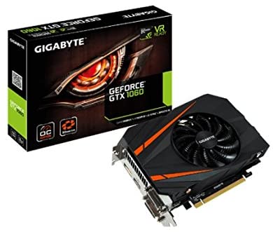 Gigabyte GeForce GTX 1060 Mini ITX OC 3GB GDDR5 Graphics Card (GV-N1060IXOC-3GD)