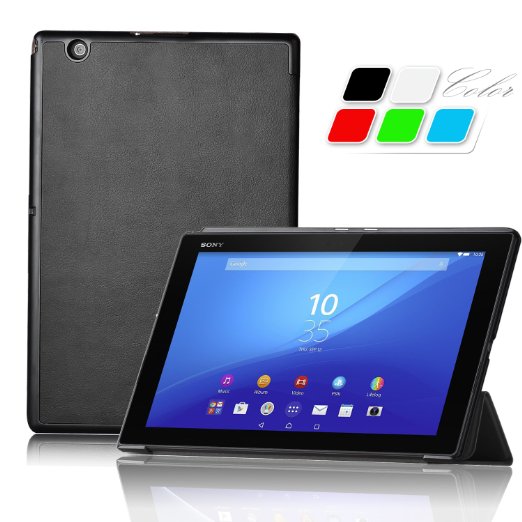 VSTN ® Sony Xperia Z4 Tablet smart case - High quality ultra-thin Smart Cover Case for Sony Xperia Z4 Tablet (Black)