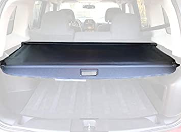Cargo Cover For 2008-2016 Jeep Patriot/Compass Black Retractable Trunk Shielding Shade by Kaungka(There is no gap between the back seats and the cover)