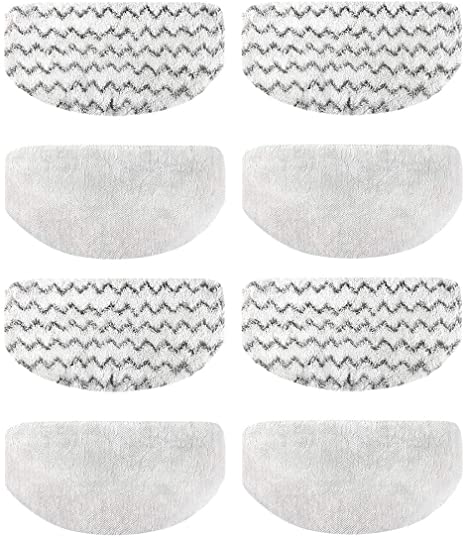 Ximoon Replacement 8 Steam Mop Pads for Bissell PowerFresh 1940 1440 1544 Series; Model 19402, 19404, 19408, 1940A, 1940Q, 1940T, 1940W